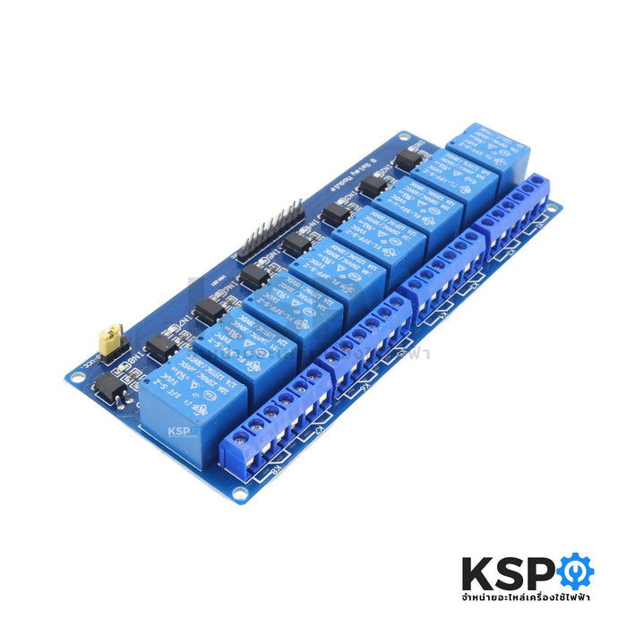 Hw279 Relay Module โมดูลรีเลย์ ทั่วไป รุ่น HW-281A DC 5V 8ช่อง Relay Module Board อะไหล่เ