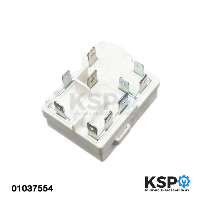 รีเลย์ โอเวอร์โหลด ตู้เย็น BEKO เบโค 10ขา Part No. ZHB56-140P15C คอมเพรสเซอร์ GMCC (แท้ถอด) อะไหล่ตู้เย็น