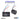 คาปาซิเตอร์ พัดลม 2ค่า 3.4+5.4uF 300V 3สาย อะไหล่พัดลม