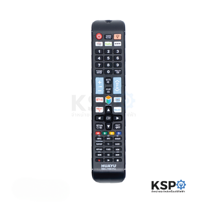 รีโมทรวม ทีวี SAMSUNG ซัมซุง Part. RM-L1598 สำหรับทีวี SAMSUNG LCD / LED / Smart TV ตามรุ่นที่ระบุหลังกล่อง อะไหล่ทีวี