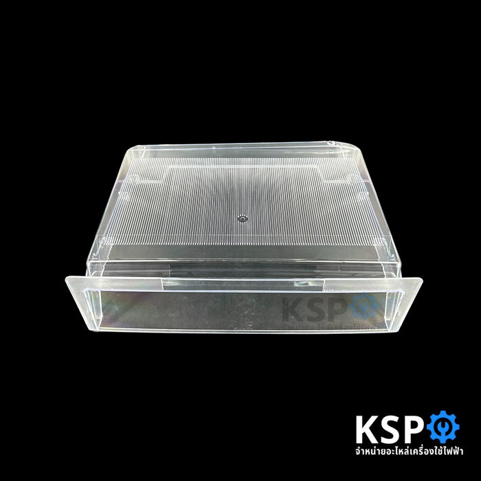 ถาดใต้ช่องฟรีส ถาดแช่เนื้อ ตู้เย็น MITSUBISHI มิตซูบิชิ Part. KIEJ27412 ใช้กับรุ่น MR-18 ทุกรุ่น (แท้จากศูนย์) อะไหล่ตู้เย็น