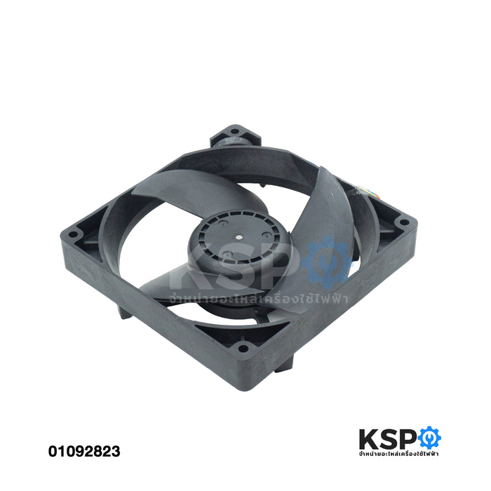 พัดลมตู้เย็น พัดลมระบายความร้อน NMB Part. 12537JE-15Q-BU DC15V 0.21A ขนาด 125x125mm อะไหล่ตู้เย็น