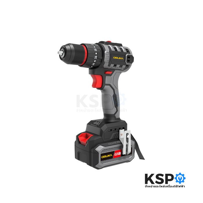 ชุดสว่าน+เครื่องจียร ไร้สายไร้แปรงถ่าน OSUKA รุ่น OCK151-M2 20V (แท้) เครื่องมือช่าง