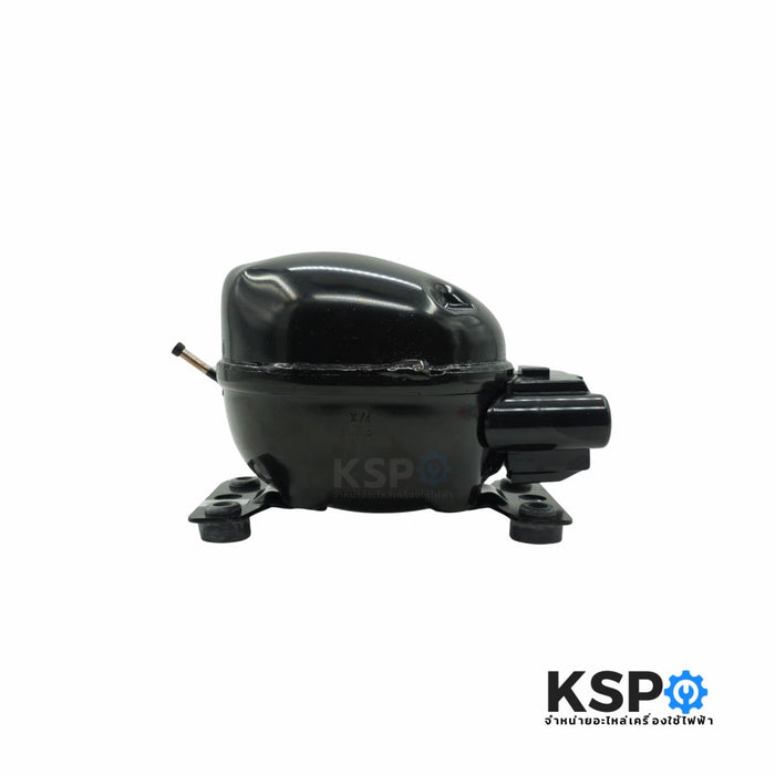 คอมเพรสเซอร์ ตู้เย็น TOSHIBA โตชิบา รุ่น DZ75X1D อินเวอร์เตอร์ ขนาด 1/5HP น้ำยาแอร์ R600a (ใช้แทน DZ90X1D ได้) อะไหล่ตู้เย็น