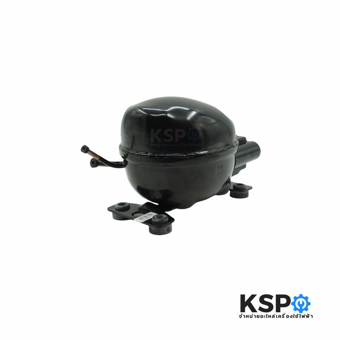 คอมเพรสเซอร์ ตู้เย็น TOSHIBA โตชิบา รุ่น DZ75X1D อินเวอร์เตอร์ ขนาด 1/5HP น้ำยาแอร์ R600a (ใช้แทน DZ90X1D ได้) อะไหล่ตู้เย็น