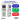 รีโมทแอร์ UNIVERSAL รุ่น K-1038E ใช้กับร่วมกับแอร์ได้หลายยี่ห้อ รีโมทคอนโทรล อะไหล่แอร์