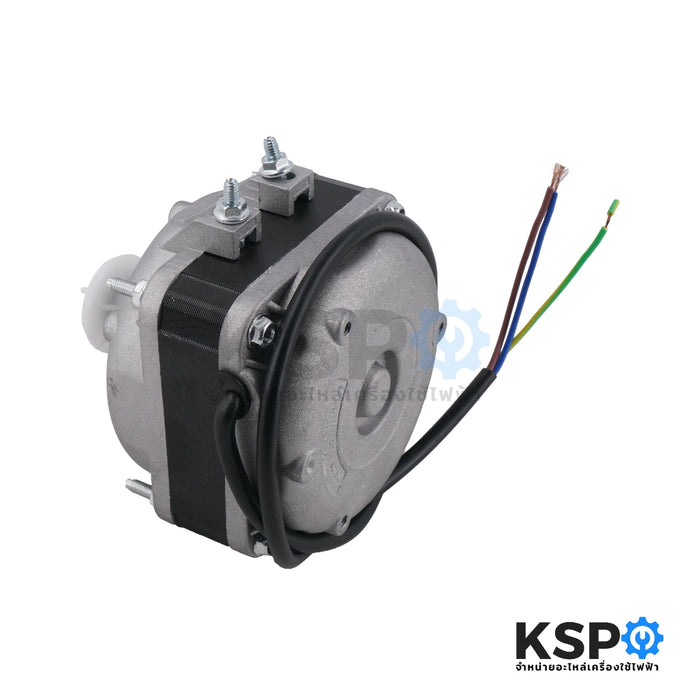 มอเตอร์พัดลมตู้แช่ 10W AC 220V 1300/1550 RPM รุ่น N10-20 (สามารถใช้ได้กับตู้แช่ทั่วไป) (ทองแดง) อะไหล่ตู้เย็น ตู้แช่