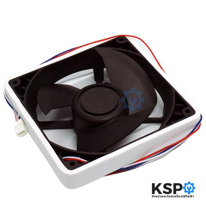 พัดลมตู้เย็น พัดลมระบายความร้อน HITACHI ฮิตาชิ HH000440A DC 12V 0.13A Part No. PTR-VG710P3*032 5x5"นิ้ว อะไหล่ตู้เย็น