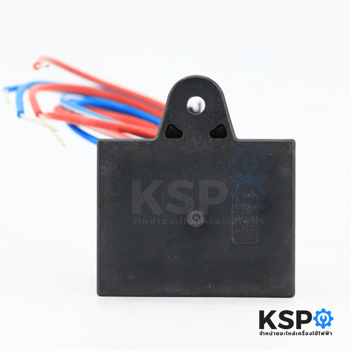 คาปาซิเตอร์ เครื่องซักผ้า PANASONIC พานาโซนิค 9.5uF+3.5uF 420V รุ่น NA-W751X NA-W806N Part No. AXW0403-88367 เหลี่ยม 4 สาย (แท้) อะไหล่เครื่องซักผ้า