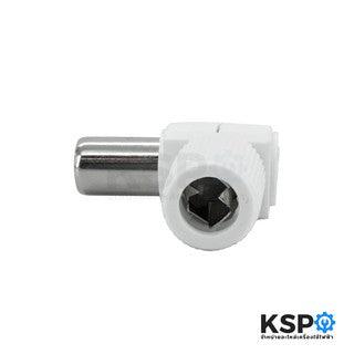 หัวแจ็คทีวี แจ็คต่อสายทีวี ตัวผู้ 75 โอห์ม แบบงอ อุปกรณ์ทีวี อะไหล่ทีวี